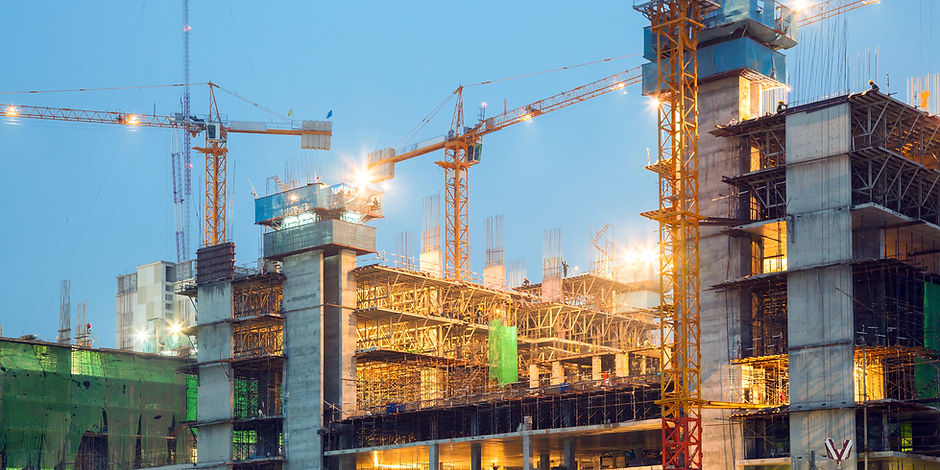 Constuction Site at Night