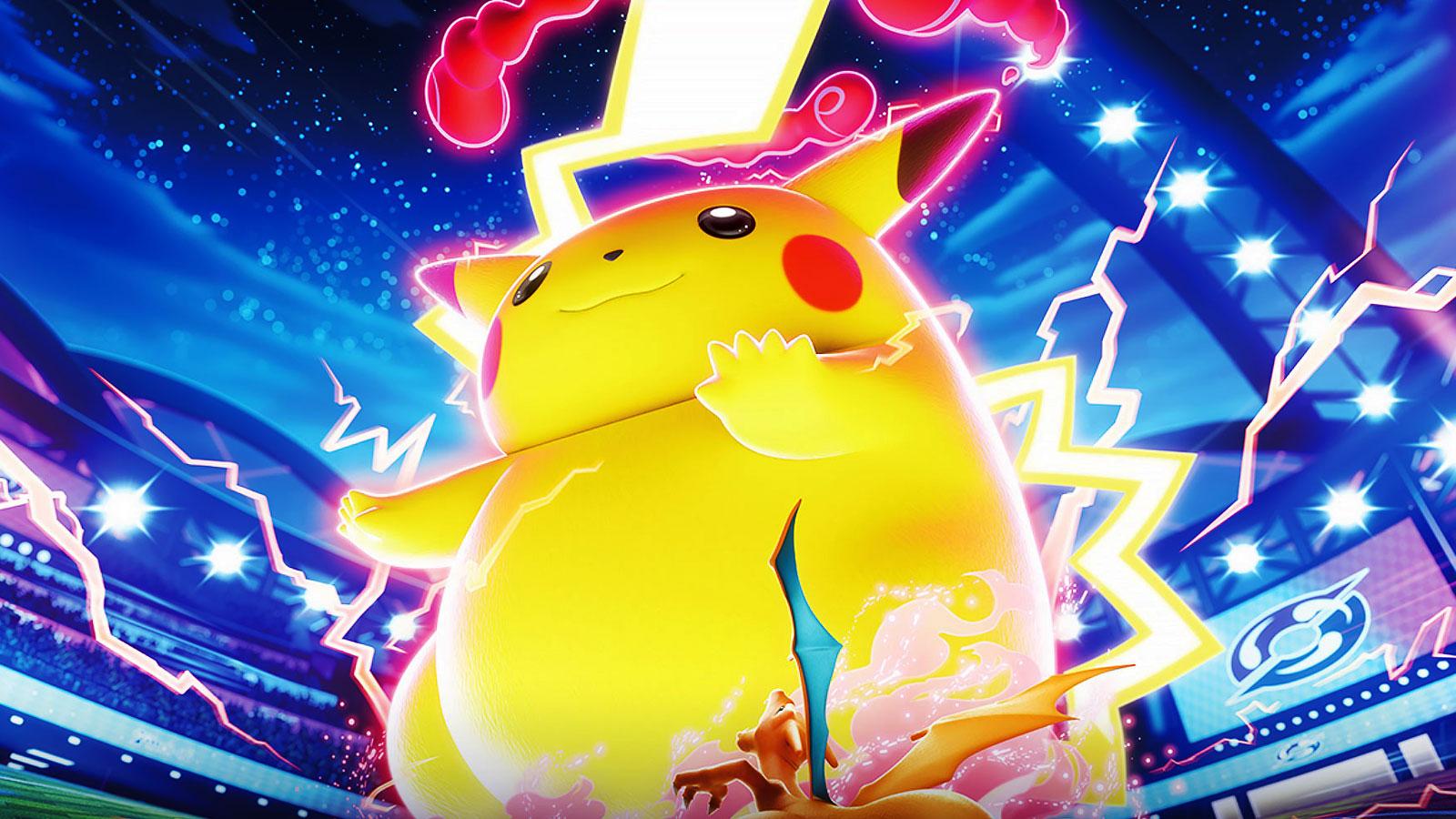 Dynamax Pikachu in Pokemon.